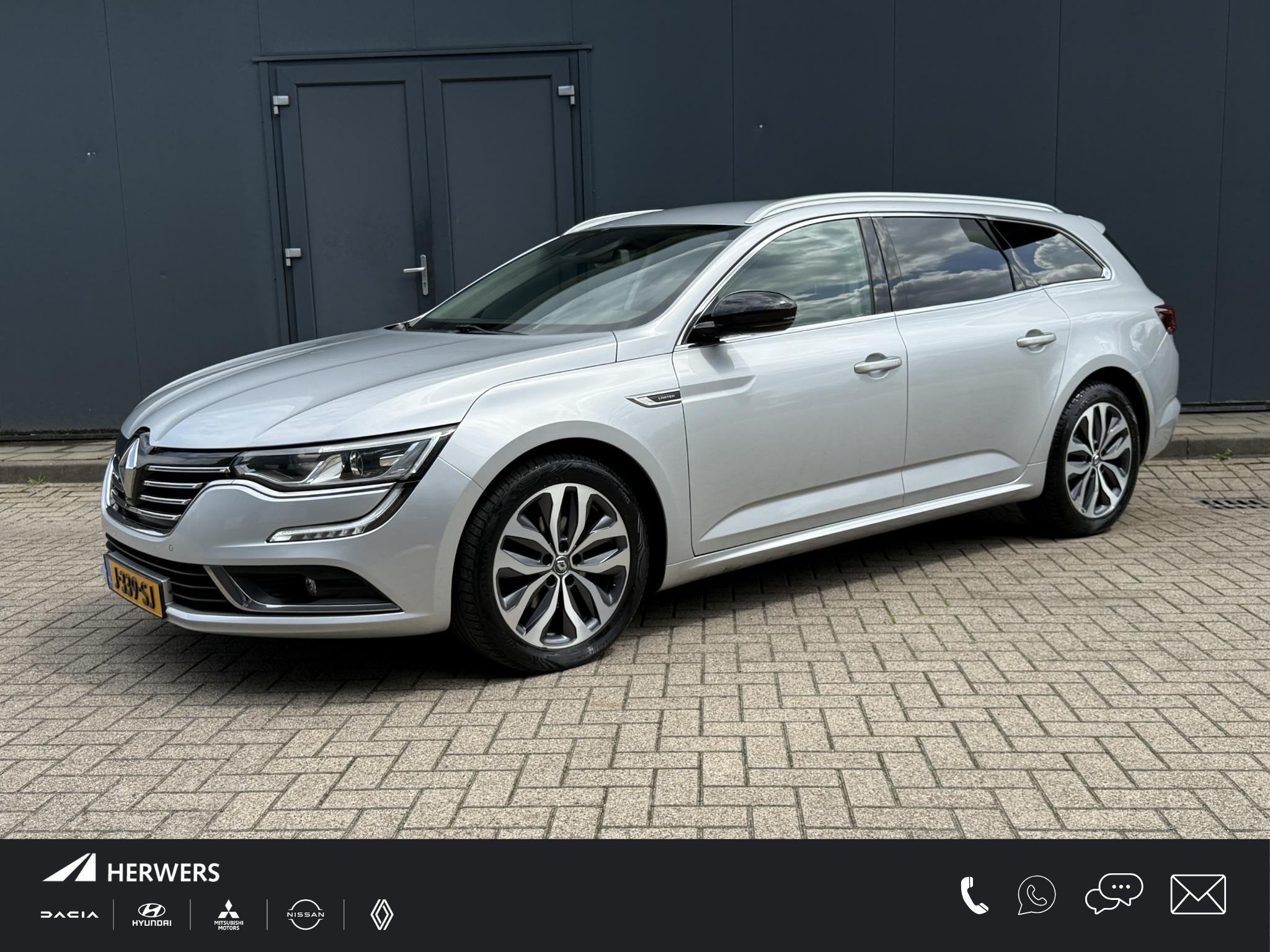 Renault Talisman Estate 1.3 TCe Limited / Trekhaak / Automaa, 1408 kg, Euro 6, 4 cilinders, Leder en Stof