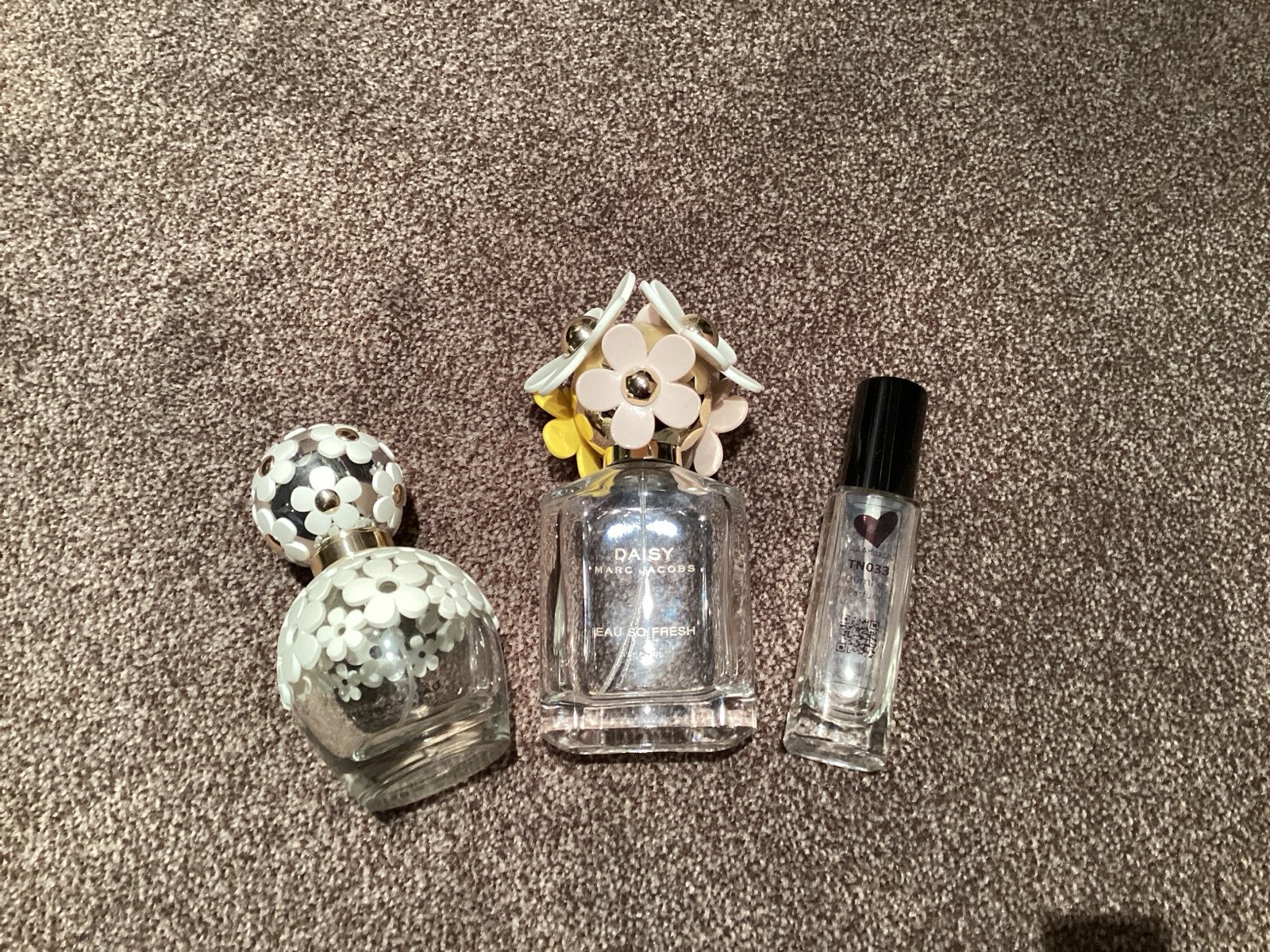 Marc Jacobs Daisy Eau de Fresh & lege parfumflesjes, Ophalen of Verzenden, Gebruikt