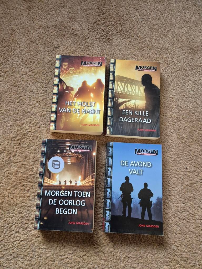 John Marsden - Morgen-serie (4 boeken), Boeken, Ophalen of Verzenden, Gelezen, John Marsden, Nederland