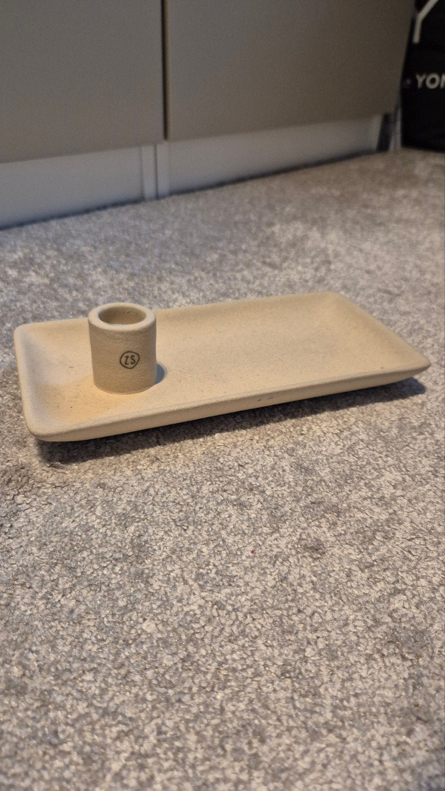 Zusss kandelaar, Ophalen, Zusss, Gebruikt, Beige