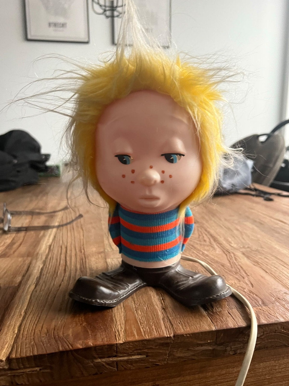Vintage Lampje -, Ophalen of Verzenden, Gebruikt