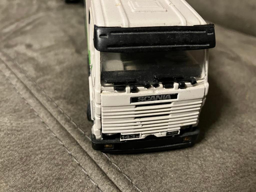 Tekno scania 3 serie fma transport, Hobby en Vrije tijd, Modelauto's | 1:50, Ophalen of Verzenden, Zo goed als nieuw, Bus of Vrachtwagen
