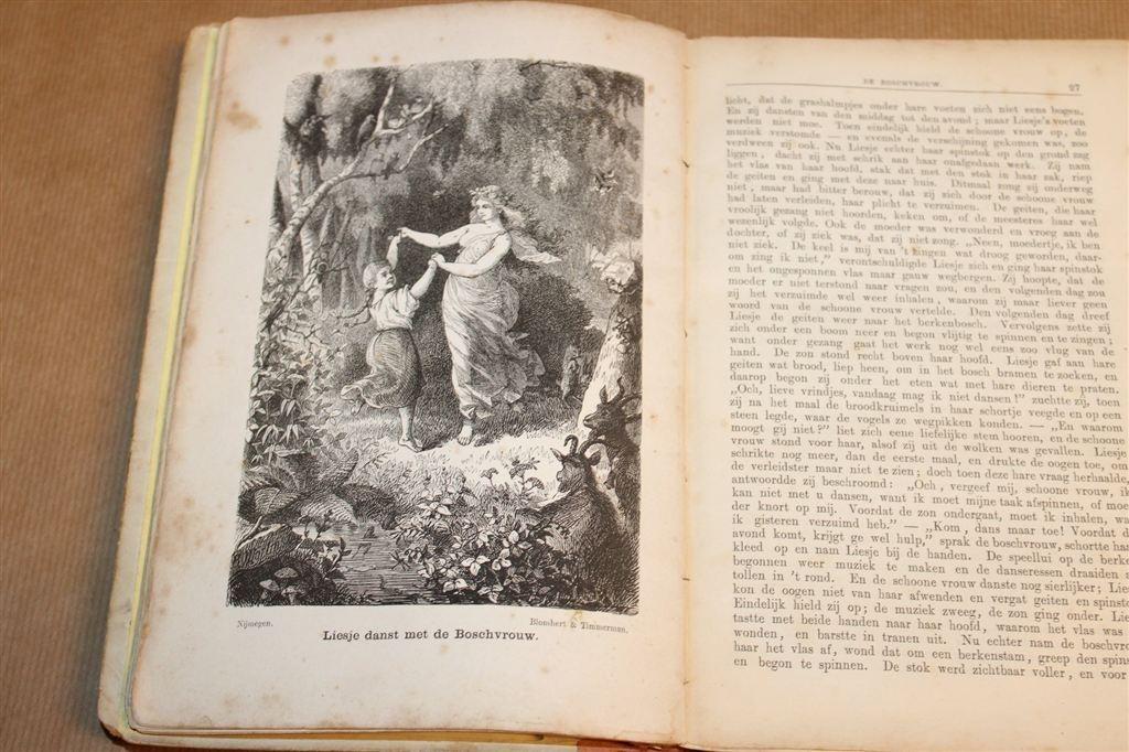 De Sprookjesverteller — Antiek Boek met 25 Platen [1874], Ophalen of Verzenden