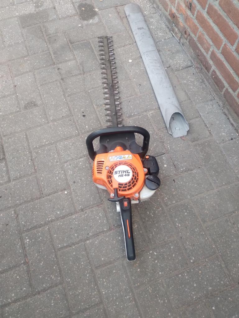 Stihl HS 45 Heggenschaar - Benzine, Ophalen, Gebruikt, Benzine, Stihl
