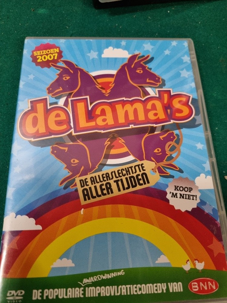 dvd de lama's de allerslechtste aller tijden, Ophalen of Verzenden