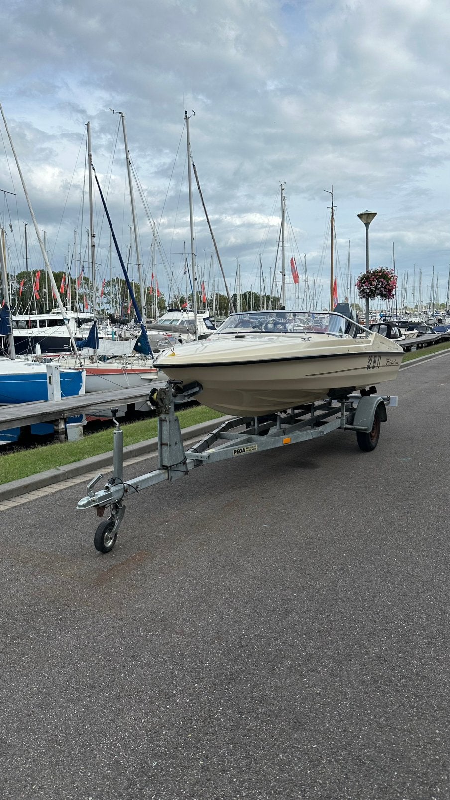 Fletcher 14 GTO special edition (volledig orgineel), Watersport en Boten, Speedboten, Ophalen, 4 m, Elektrische start, Zo goed als nieuw