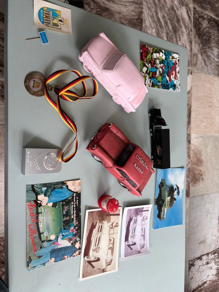 Trabant spaarpot etc, Ophalen of Verzenden, Auto's
