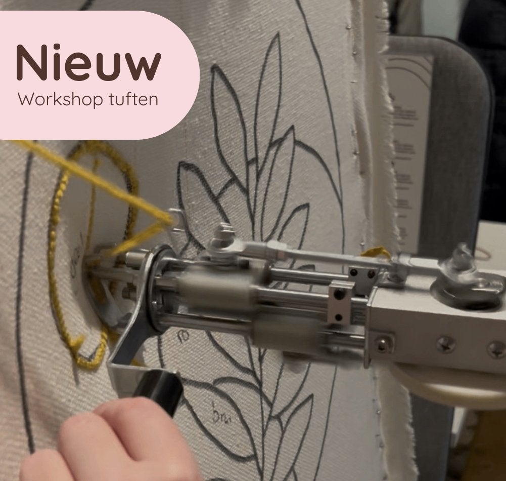 Workshop tuften - Rijssen - Nieuw, Hobby of Vrije tijd