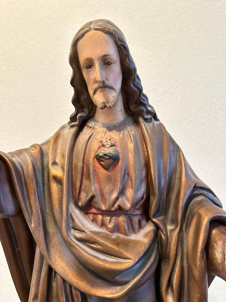 Heilig hart beeld Jezus Christus, Ophalen