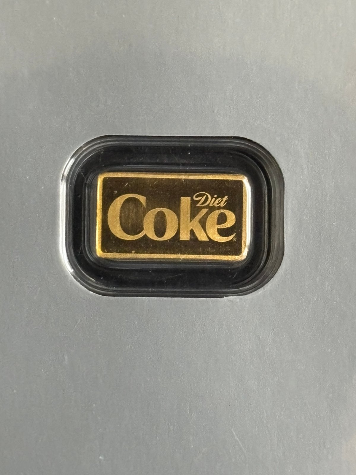 1 gram Diet Coke Coca Cola .9999 goud baar Bar pamp suisse, Ophalen of Verzenden, Goud