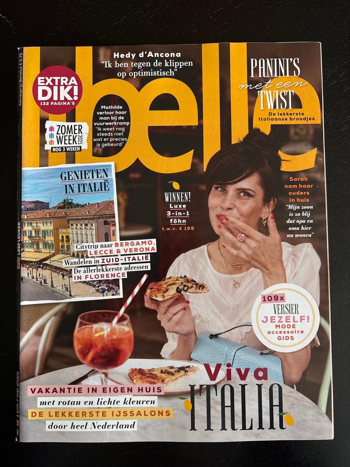 Belle magazine - Zomerweek 2023 - Viva Italia, Ophalen of Verzenden, Nieuw, Damesbladen