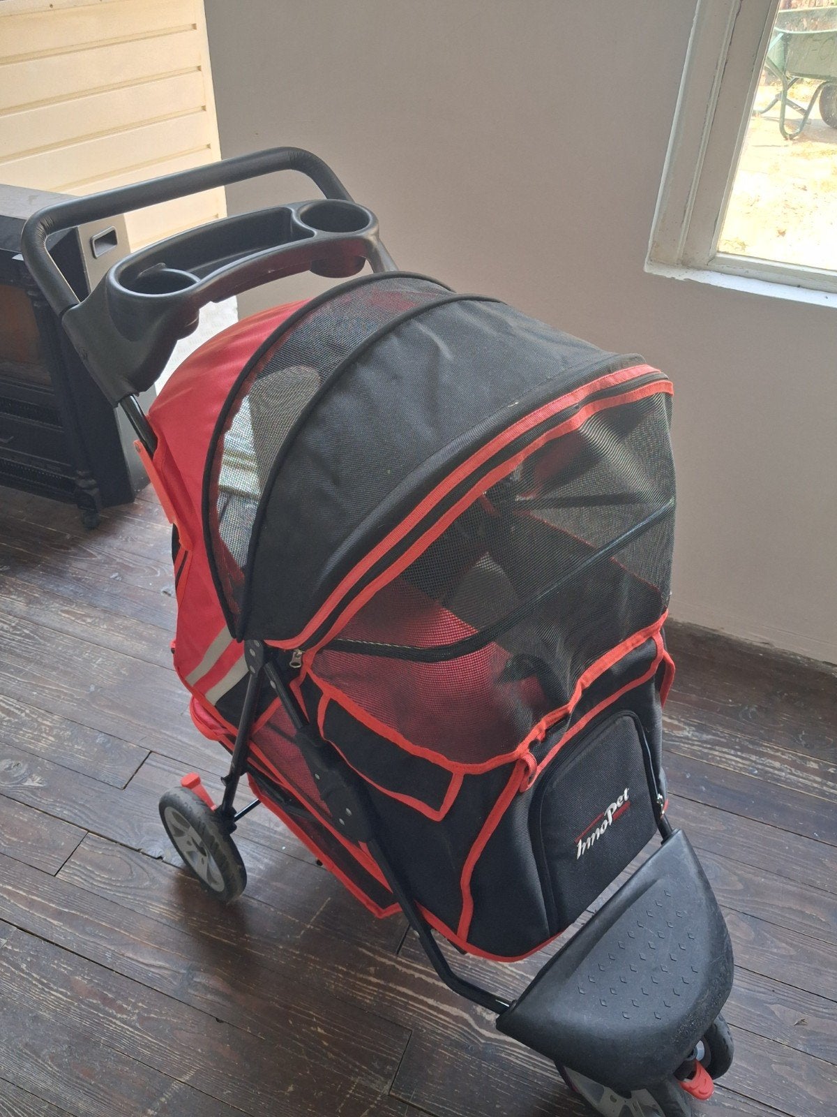 honde of katten kinderwagen, Ophalen