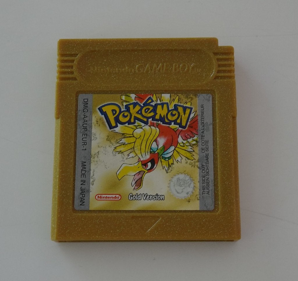 Pokemon Gold Version voor Nintendo Game Boy Color, 1 speler, Zo goed als nieuw, Vanaf 3 jaar, Ophalen