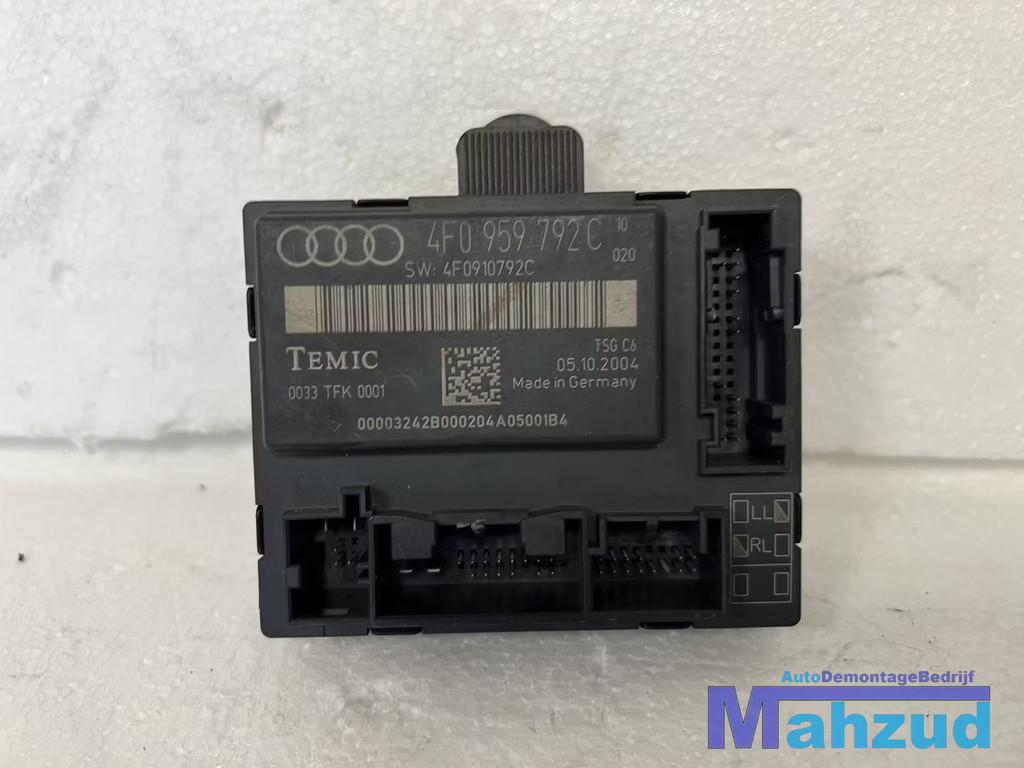 AUDI A6 C6 Rechts Voor deurvergrendelingsmodule 4F0959792C, Gebruikt, AUDI AG, Auto-Union-Strasse 1
85045  Ingolstadt, DE, Kundenbetreuung@audi.de