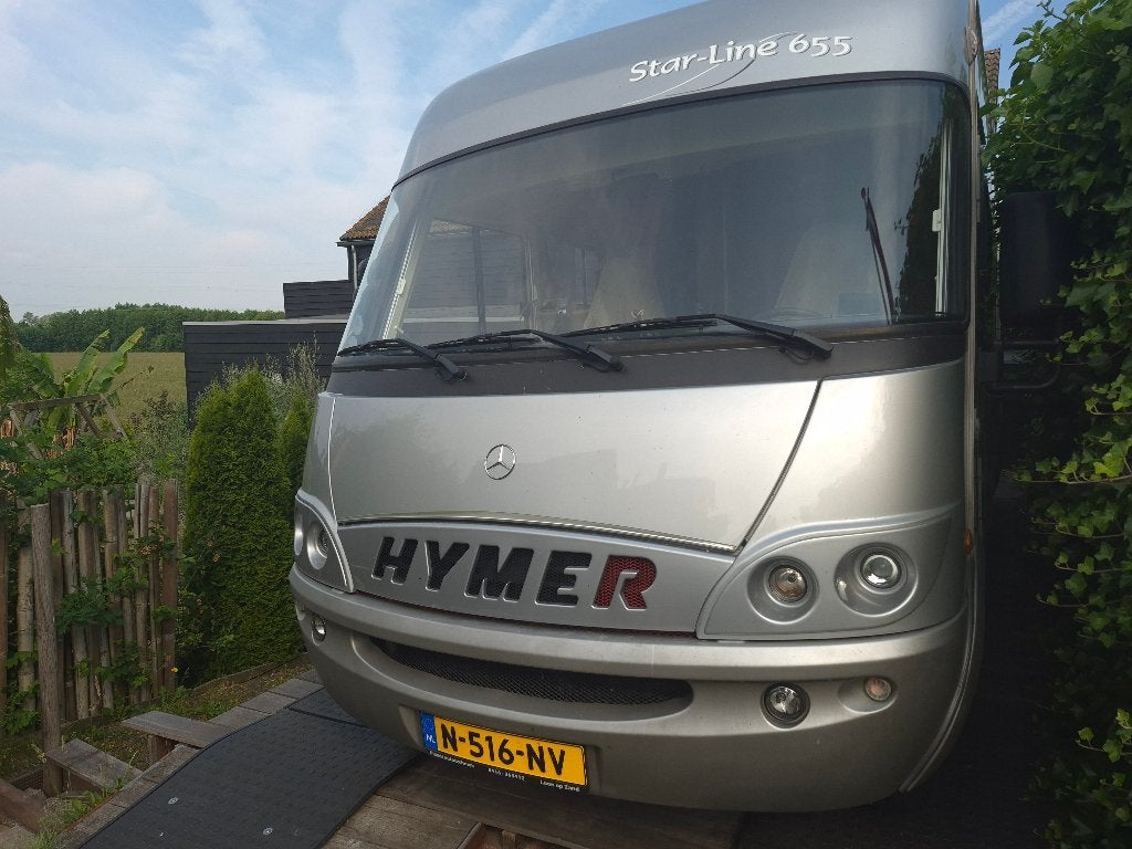 Hymer Starline 655 (Mercedes) Dealeronderhoud Vakantieklaar!, Caravans en Kamperen, Campers, Ringverwarming, 6 tot 7 meter, Diesel
