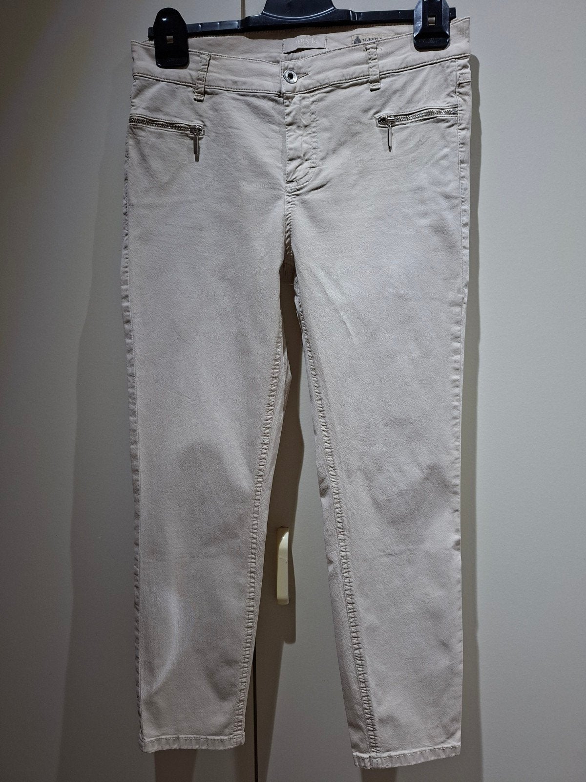 Angels stretch katoene zomer jeans, Overige kleuren, Ophalen of Verzenden, Zo goed als nieuw, W28 - W29 (confectie 36)