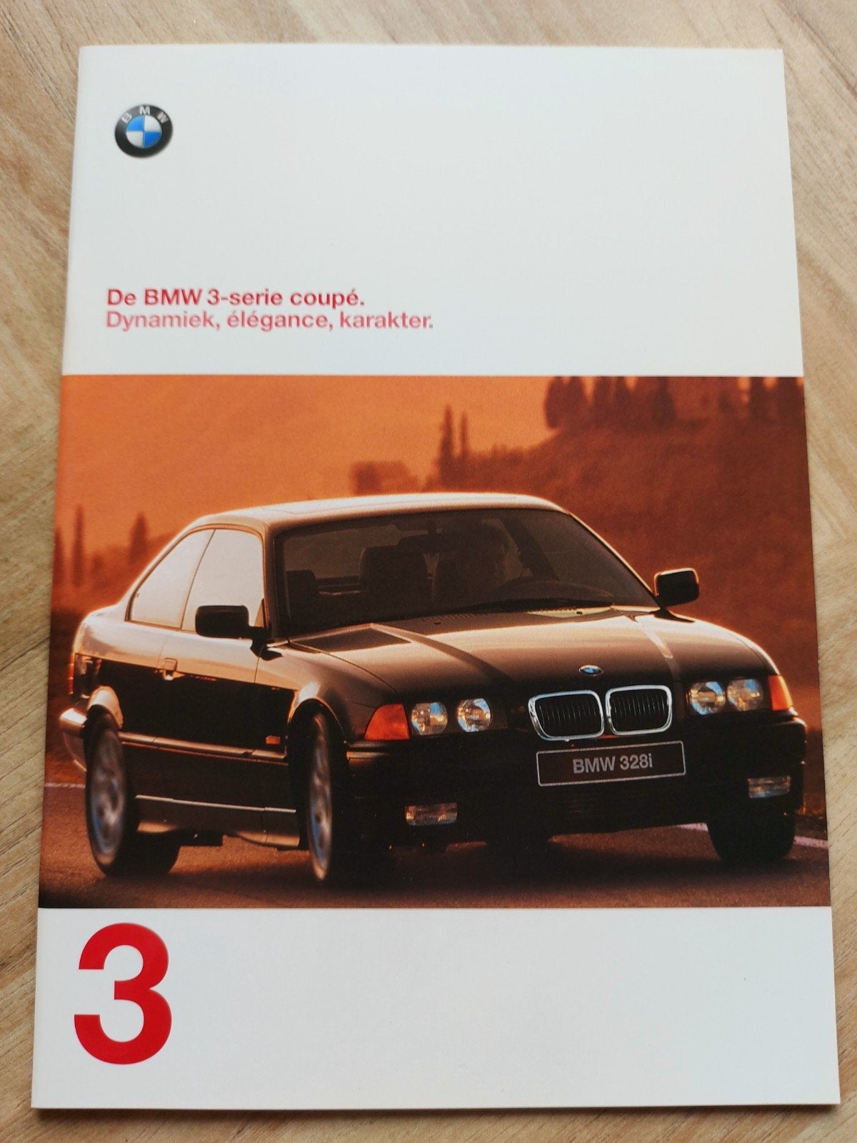 keurige 1997 Bmw 3 serie coupé (e36) folder NL, Ophalen of Verzenden, Zo goed als nieuw, BMW