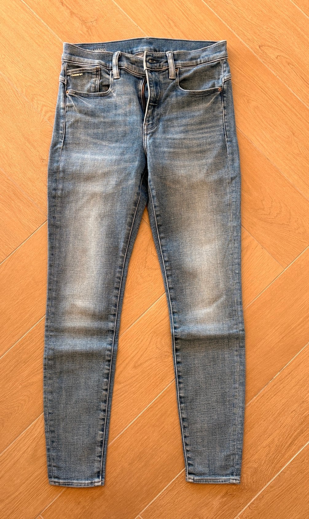 Zo goed als nieuwe skinny jeans van G-Star, W28/L30, Ophalen of Verzenden, Zo goed als nieuw, Blauw, W28 - W29 (confectie 36)