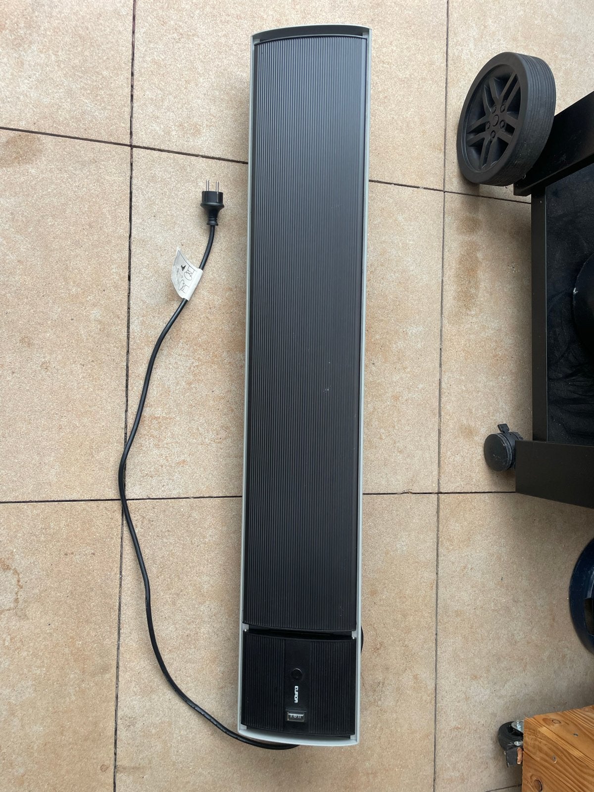 Eurom Outdoor Heatpanel RC 1800W - Elektrische Terrasverwarm, Tuin en Terras, Elektrisch, Ophalen of Verzenden, Zo goed als nieuw