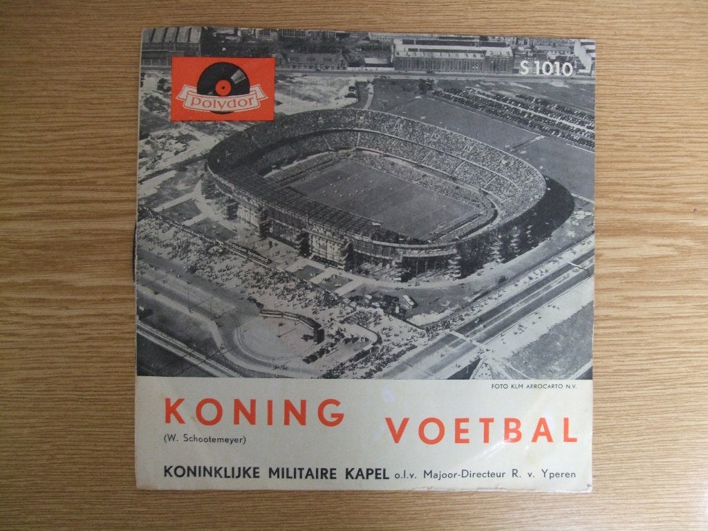 KONINKLIJKE MILITAIRE KAPEL    KONING VOETBAL / KLM - MARS, Cd's en Dvd's, Ophalen of Verzenden, Zo goed als nieuw, 7 inch, Pop