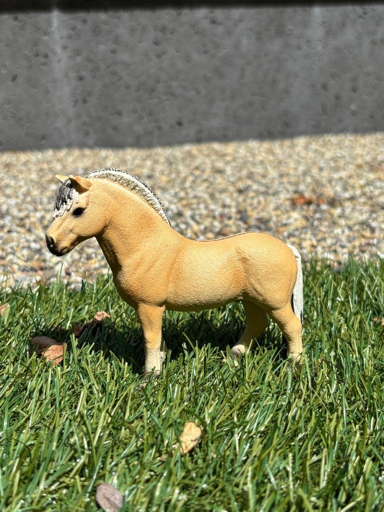 Schleich 13753 Fjord hengst uit 2013, Ophalen, Zo goed als nieuw, Paard, Beeldje of Figuurtje
