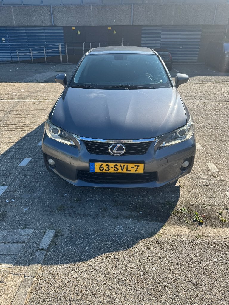 Lexus CT-H 200H 1.8 Hybrid 2011 Серый, Auto's, Lexus, Euro 5, Zwart, Alcantara, Origineel Nederlands