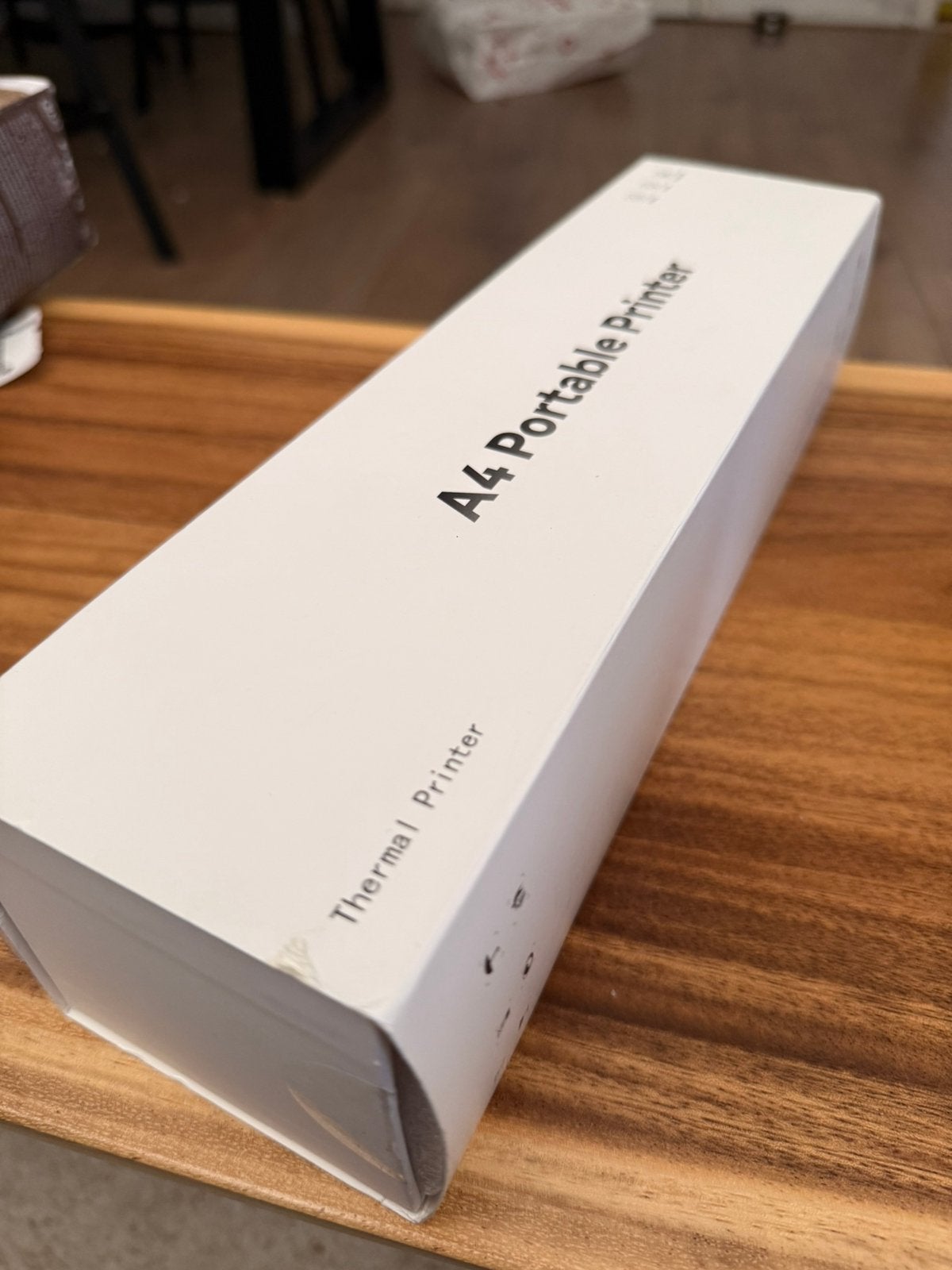 Draagbare C80S thermische A4-printer, Computers en Software, Pocketprinters, Nieuw, Ophalen