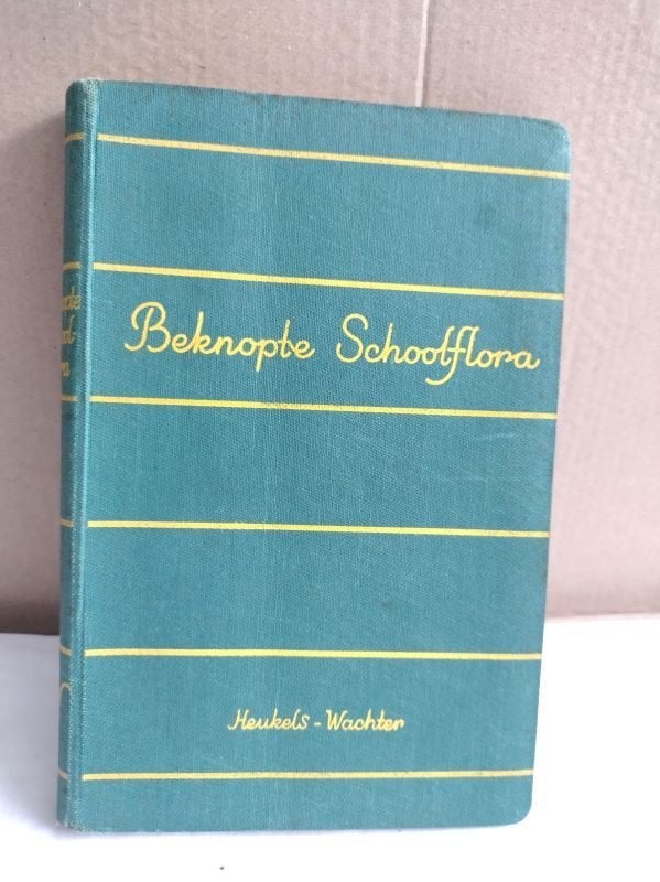 Beknopte Schoolflora Heukels en Wachter 1952, Gelezen, Bloemen, Planten en Bomen, Ophalen of Verzenden, Heukels en Wachter