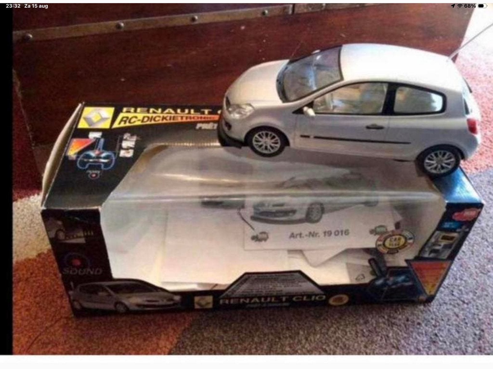 Schaalmodel Renault Clio 🌺 in doos 19911, Ophalen of Verzenden, Zo goed als nieuw, Overige merken