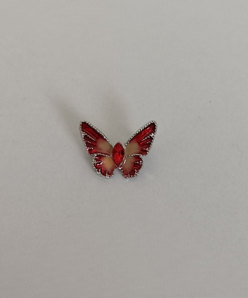 Vlinder broche, Sieraden, Tassen en Uiterlijk, Broches, Overige materialen, Overige kleuren, Minder dan 4 cm, Nieuw