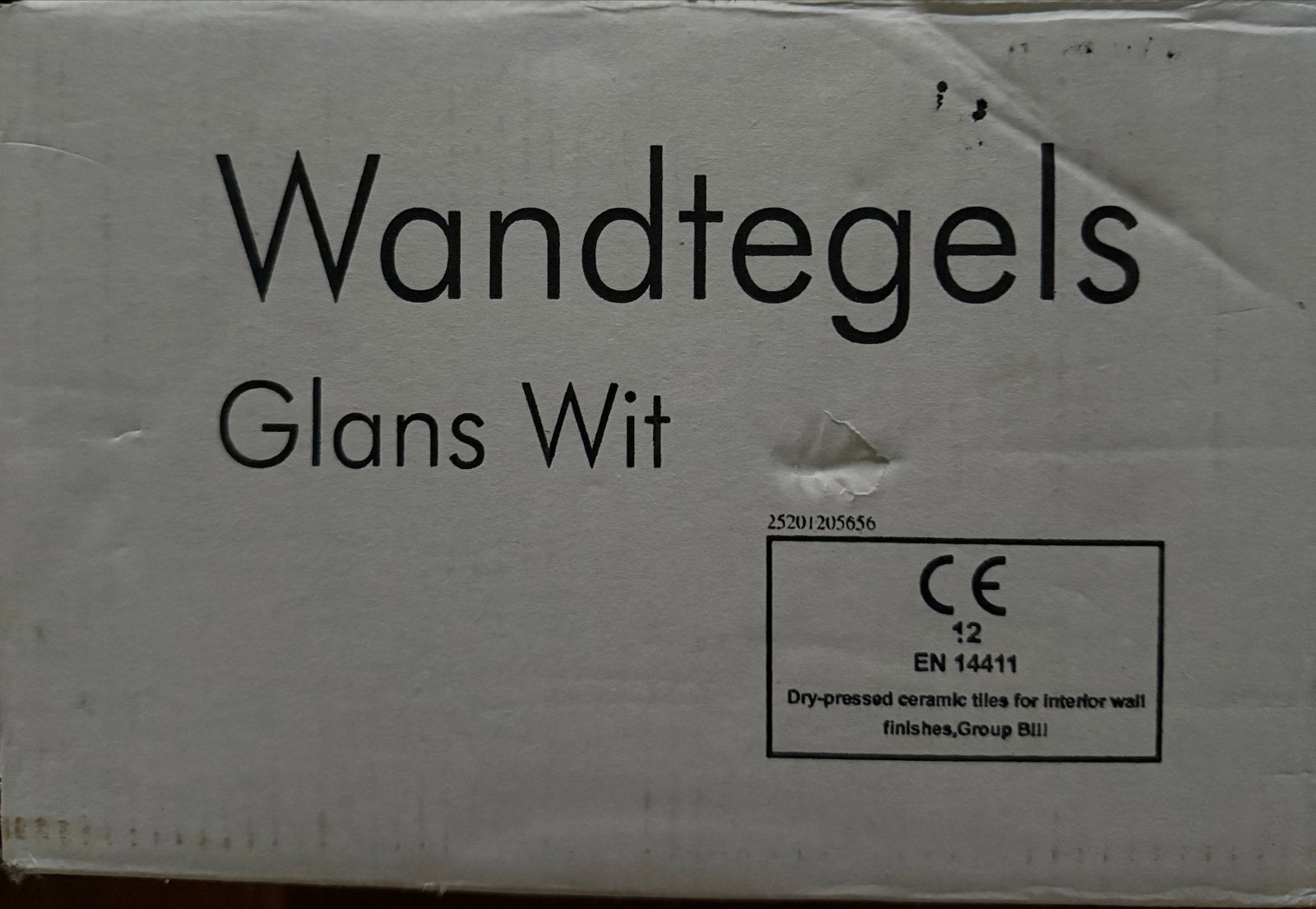 Wandtegel Glans Wit 15x15 cm - 1 m², Ophalen, Nieuw, Minder dan 20 cm, Minder dan 20 cm