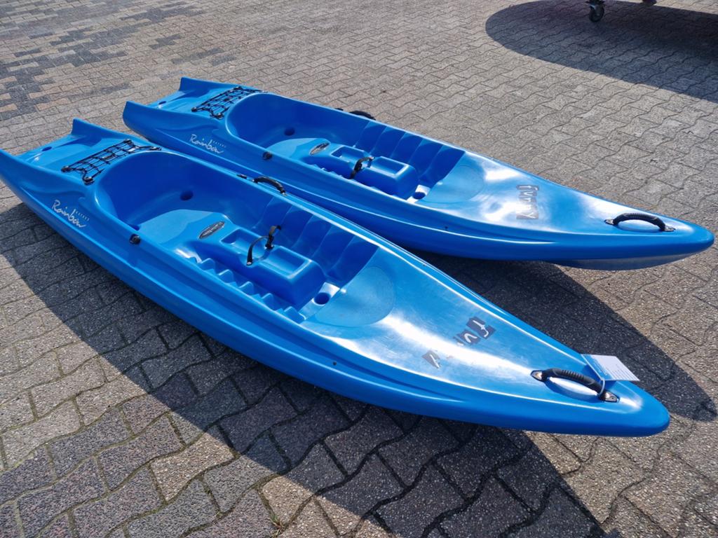 2x Rainbow Funny, Watersport en Boten, Kano's, Ophalen, Italie, Gebruikt, Eén persoon
