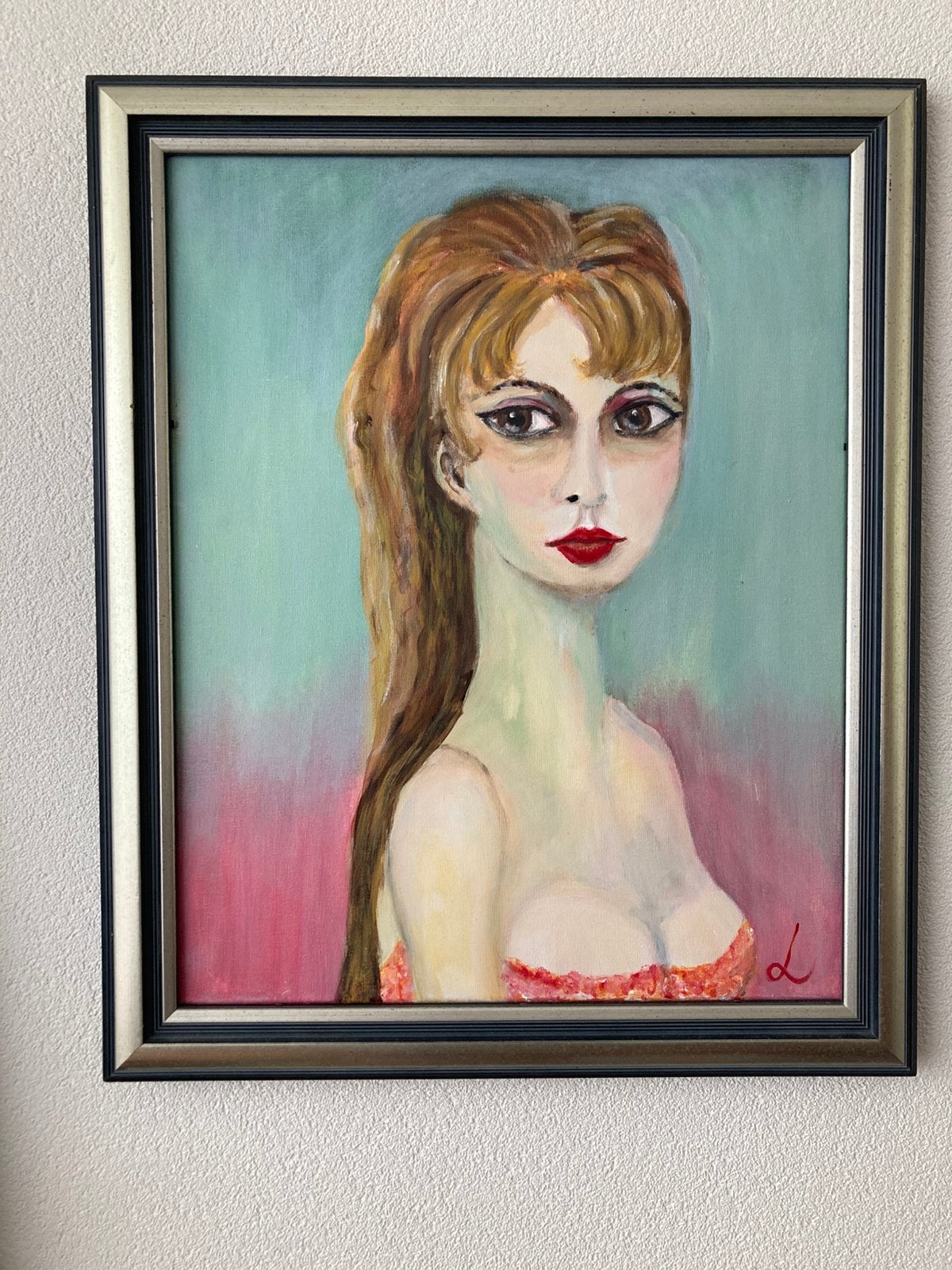 Brigitte al la Kees van Dongen, Antiek en Kunst, Kunst | Schilderijen | Klassiek, Ophalen of Verzenden