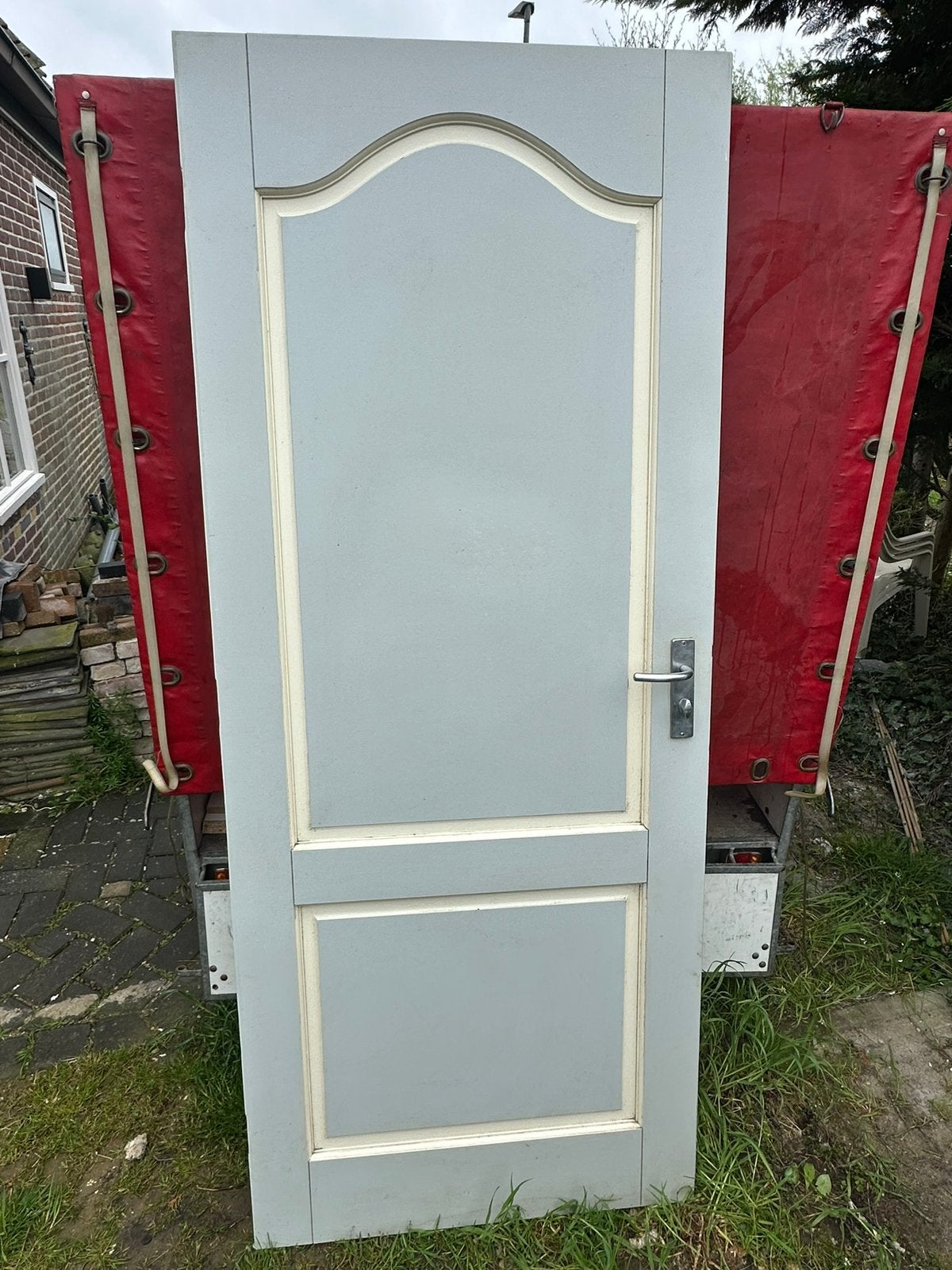 Opdek deur 83x201,5, Ophalen, Gebruikt, 80 tot 100 cm, Binnendeur