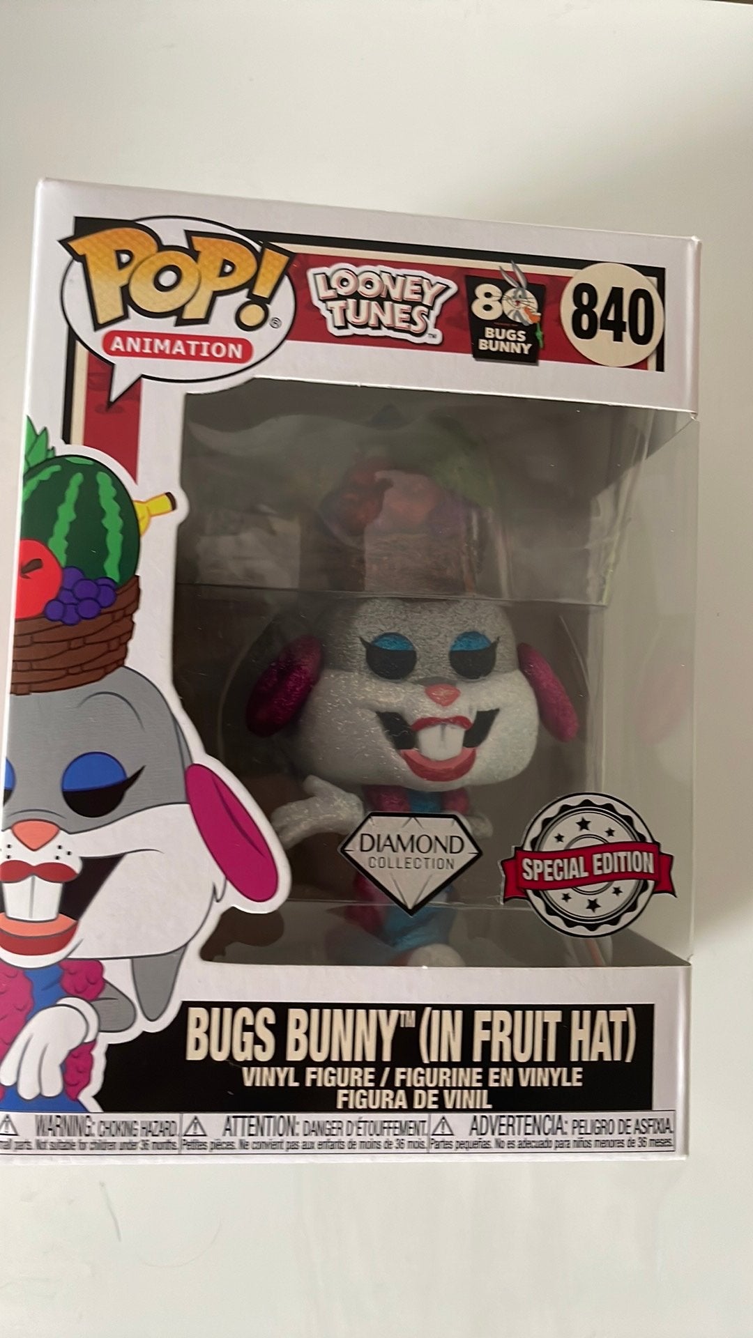 Bugs bunny fruit hat, Ophalen of Verzenden, Nieuw