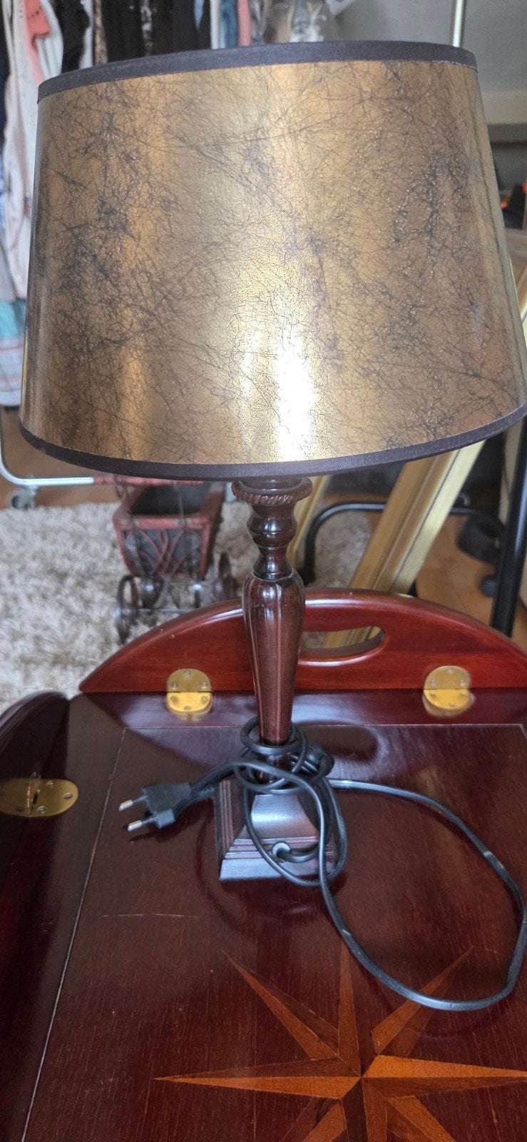 Schemerlamp met kap, Ophalen, Schemerlamp, Met kap