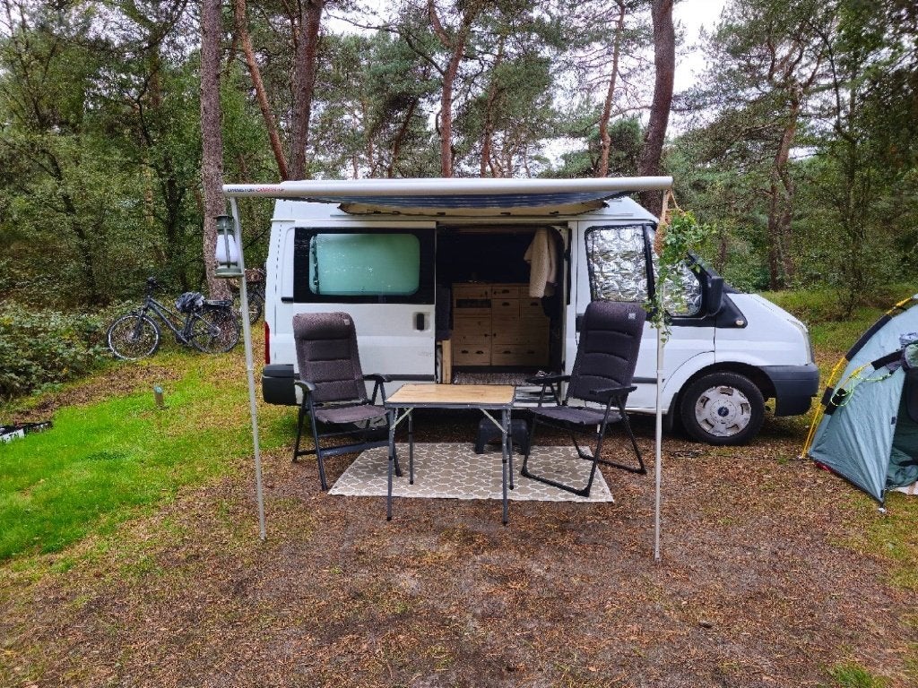 Ford transit camperbusje, Stof, Overige carrosserieën, 2000 kg, Origineel Nederlands