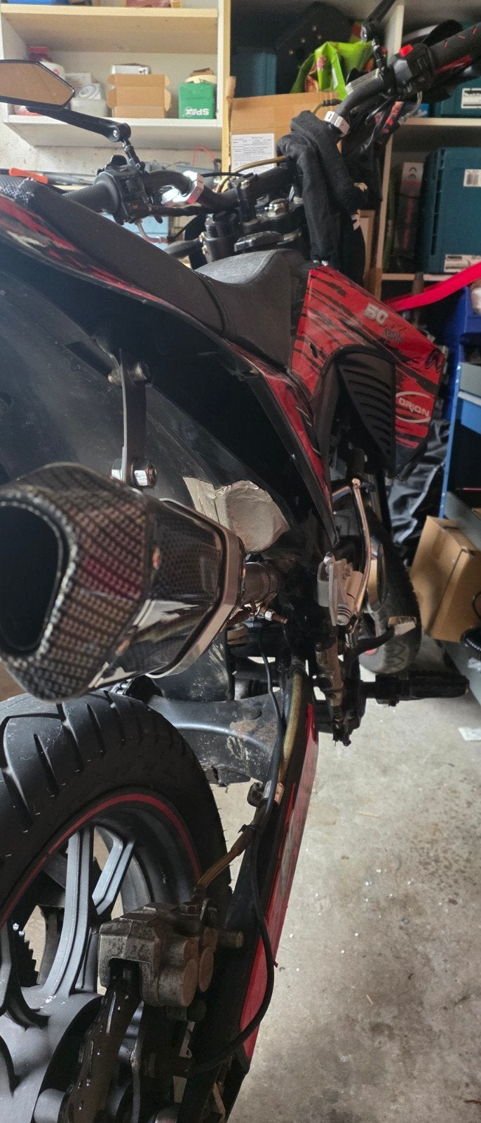 Orion RX50 met nieuw blok en 100km op de teller, Ophalen of Verzenden