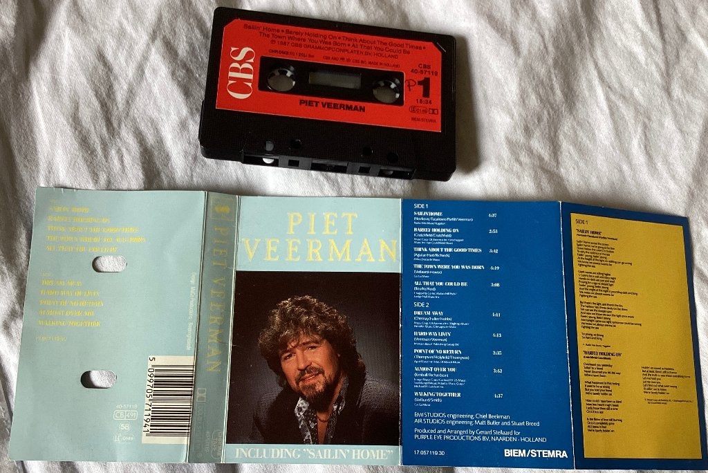 Piet Veerman MC, Gebruikt, 1 bandje, Ophalen of Verzenden, Origineel
