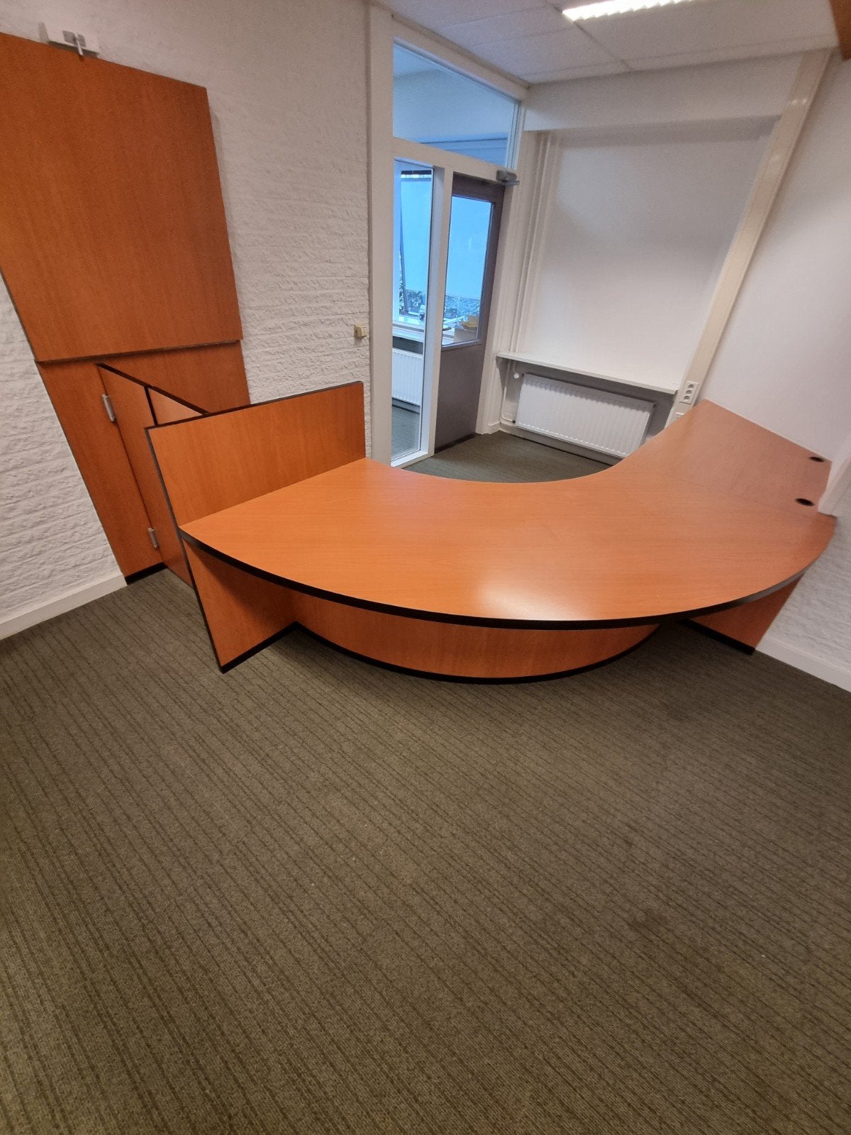 Receptiebalie met kasten - Gebruikt, Ophalen, Gebruikt