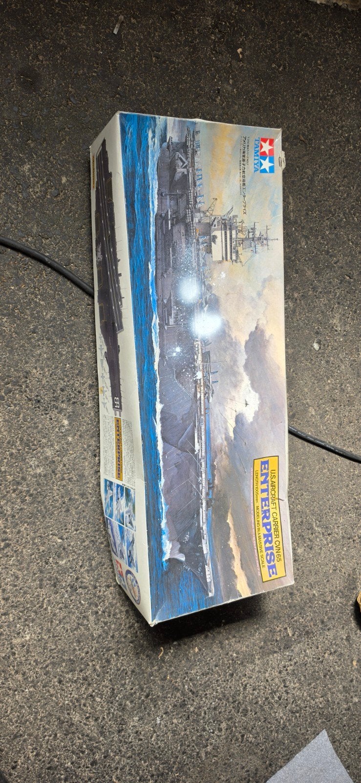 Tamiya USS Enterprise CVN-65 Modelbouwschip 1:350, Ophalen of Verzenden, Nieuw, Groter dan 1:32, Overige merken