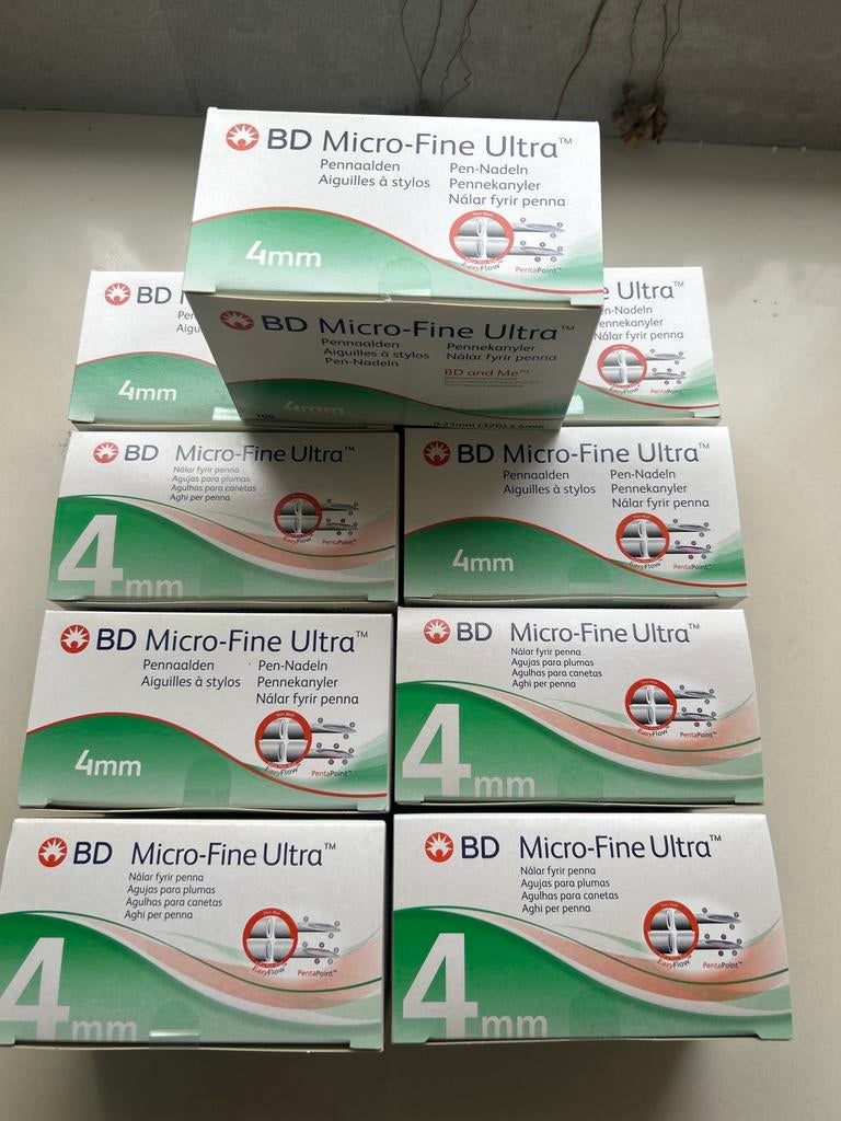 Pennaalden Micro fine ultra 4mm, Diversen, Verpleegmiddelen, Ophalen of Verzenden, Nieuw