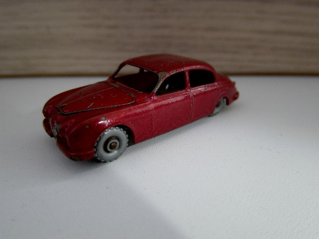 Vintage Lesney Matchbox Jaguar 3.4 Litre, Ophalen of Verzenden, Gebruikt, Auto