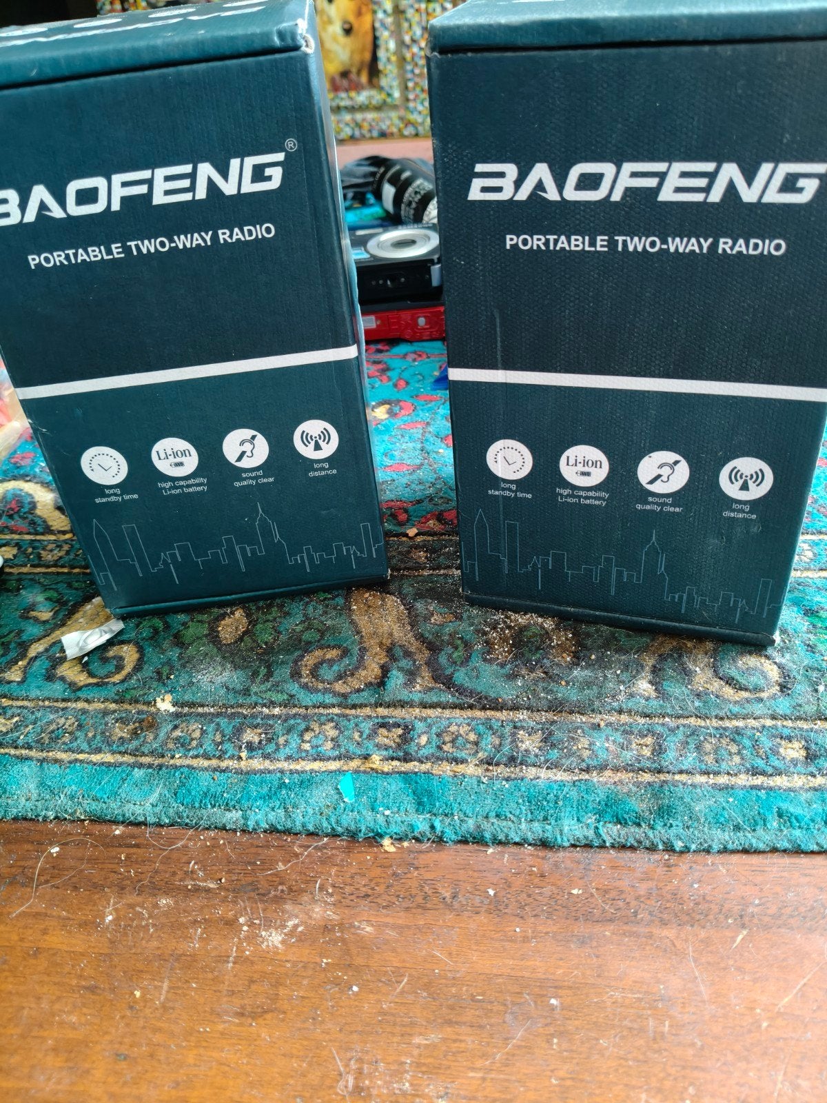 2 Baofeng UV-5RM portofoons - Nieuw in doos, Telecommunicatie, Portofoons en Walkie-talkies, Ophalen of Verzenden