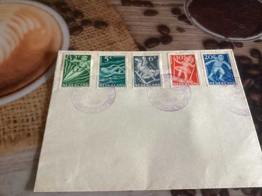 No2997 Voorloper kind Autopostkantoor 15-11tm 31-12 1948, Verzenden, Onbeschreven, Nederland