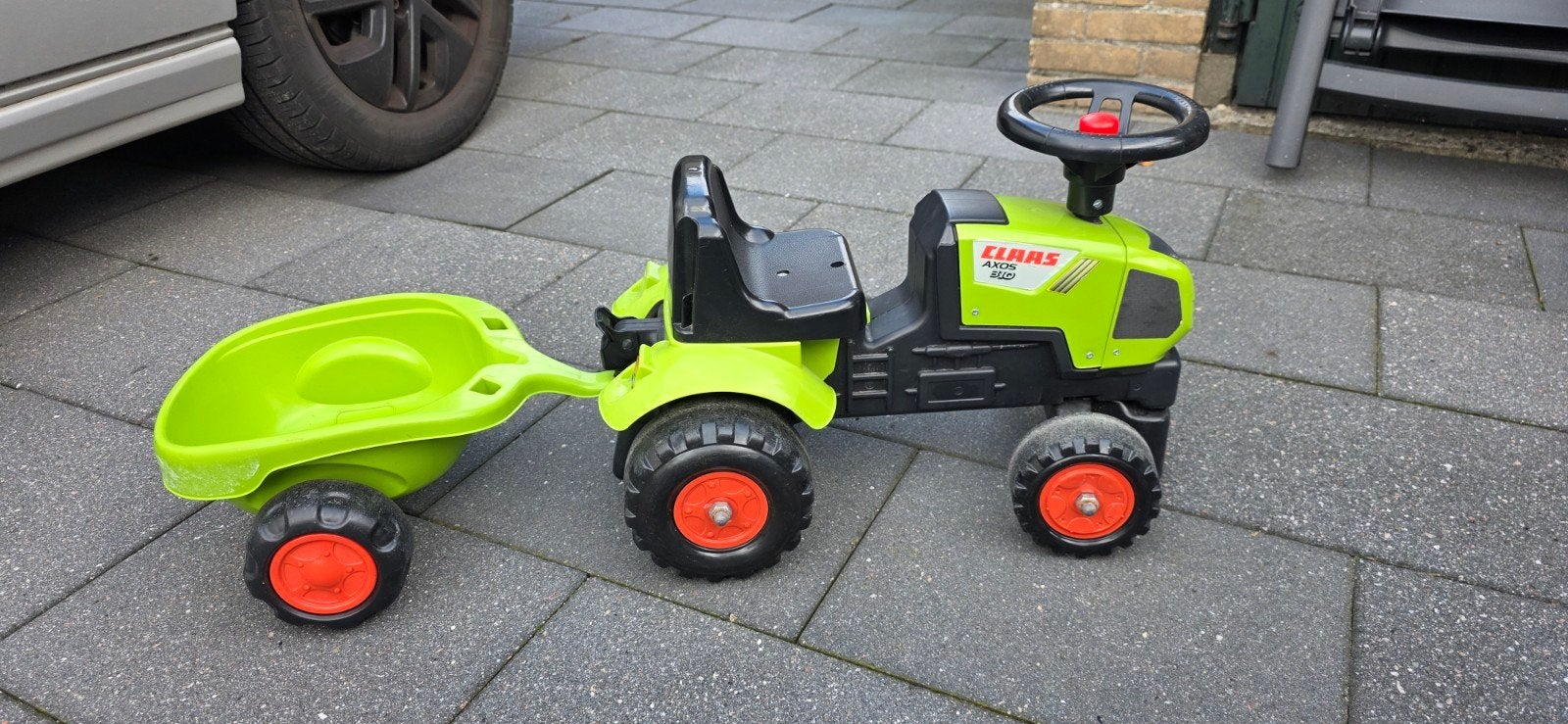 looptrekker claas axos 310, Ophalen, Gebruikt, Overige merken, Met kar of aanhanger