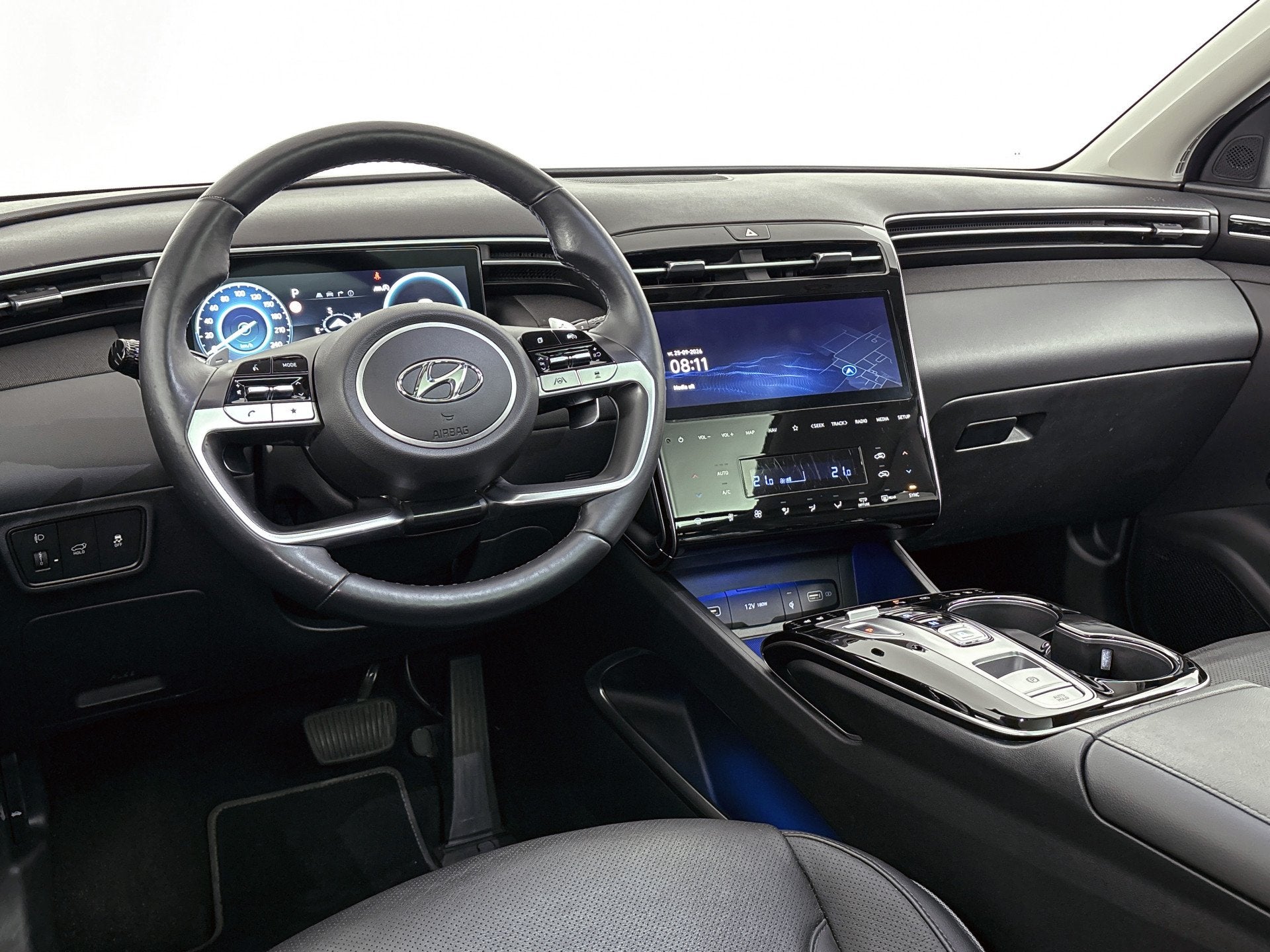 Hyundai Tucson 1.6 T-GDI MHEV Premium Sky // STOELVENTILATIE, Auto's, Dealer onderhouden, Gebruikt, 4 cilinders, 1650 kg