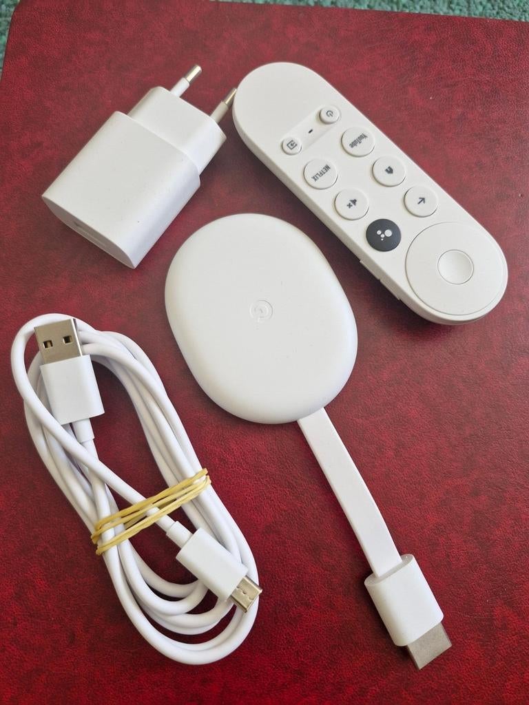 Google tv Chromecast  ( Gloednieuw ), Ophalen of Verzenden, Zo goed als nieuw
