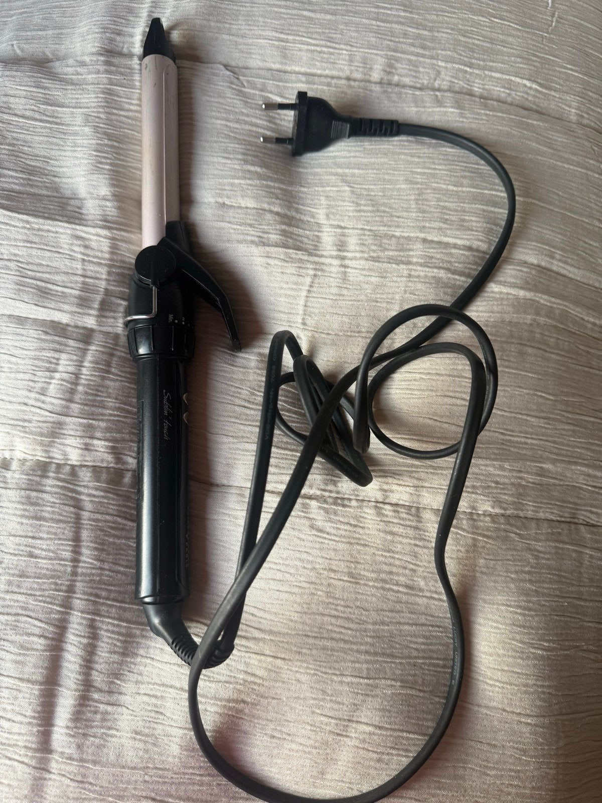 BaByliss krultang - Salon Finish, Witgoed en Apparatuur, Persoonlijke-verzorgingsapparatuur, Gebruikt, Haarverzorging, Ophalen