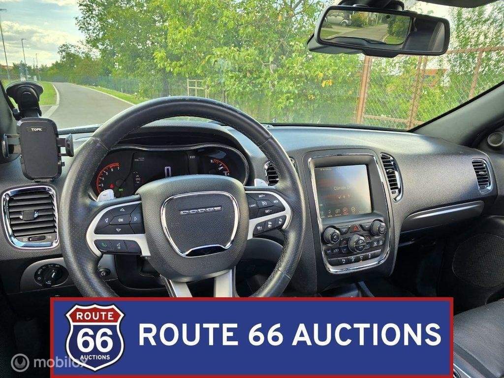 Dodge Durango R/T | 2015 | Route 66 Auctions, Auto's, Gebruikt, Overige carrosserieën, Zwart, Bedrijf